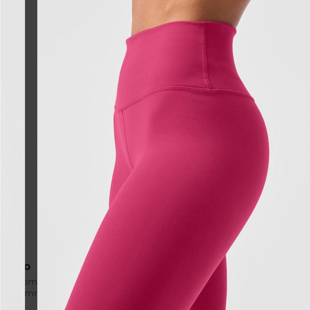 NWT ALO 7/8 High-Waist Airbrush Legging, Pink Summer Crush, size XS - Picture 4 of 7